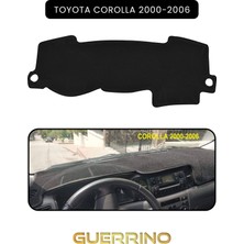 Toyota Corolla (2000-2006)TORPİDO Koruma Halısı Siyah Kenar