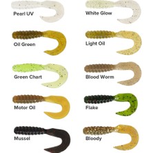 Ryuji Swim Worm 5.5 cm Tpr Kokulu Silikon Yem