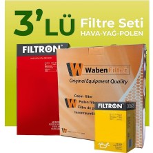 Filtron Kia Stonic 1.2 Benzin Filtre Bakım Seti (2020-2024) 3 Lü