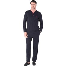 D's Damat 221001 Uzun Kol Pijama Takımı