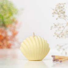 Istiridye Temalı Vegan Soya Mum