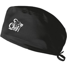 Store Spatulalı ve Bıçak Şef Temalı Aşçı Bonesi Chef Kepi