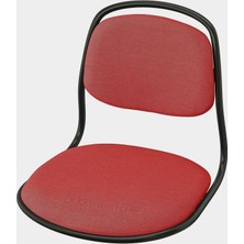 Örfjall Çalışma Sandalyesi Oturma Yeri Siyah-Vissle Kırmızı