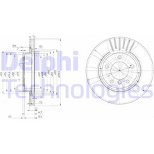 Delphı BG3527C - Fren Dıskı On Bmw E46 99 04