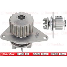 Devırdaım Su Pompası Peugeot P206-P207-P307 Cıtroen C2-C3-C4 1.4 16V KFU-ET3J4 18DIS