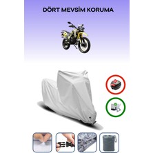 Breen Arora Cr250 Için Kilit Uyumlu Motosiklet Branda, Güvenli, Su Geçirmez Dayanıklı Kumaş