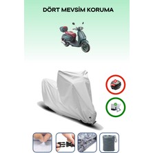 Breen Arora Mojito 125 Için Kilit Uyumlu Motosiklet Branda, Güvenli, Su Geçirmez Dayanıklı Kumaş