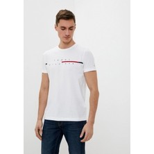 Tommy Hilfıger Corp Split Logo Regular Fit T-Shirt
