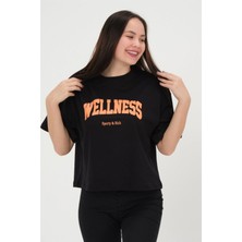 Oversize Kadın T-Shirt %100 Pamuk Tişört