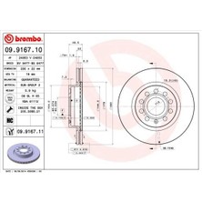 Brembo 09916711 - Ön Fren Aynası Golf V-Vı-Jetta Iıı-Iv-Caddy Iıı-A3 03 Leon 05 Toledo-Octavıa 04 280×22X9DLXHAVALI 986479098-DF4294