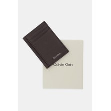 Ck LV04D1061G Foıl Emboss Ns Zıp Card Case Erkek Cüzdan