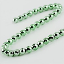 Ds-Derin 8 mm Fasetli Hematit Taşı-Kırmızı