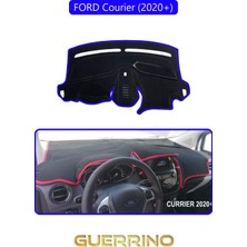 Ford Courier 2020 +Torpido Koruma Halısı Mavi Kenar