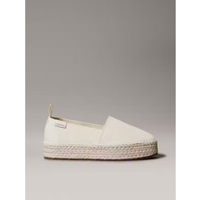Calvın Kleın Kadın  Bej Espadril YW0YW01871 Aap