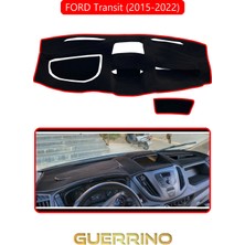 Ford Transit (2015-2022)TORPİDO Koruma Halısı Kırmızı Kenar