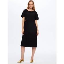 Faik Sönmez Kendinden Piliseli Örme Kadın Torba Elbise W26ELB025