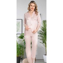 Jeremi Kutulu Çeyizlik Saten Dantelli Altılı SET-370