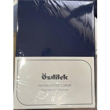 Özdilek Colurist Lastikli Fitted Çift Kişilik Çarşaf Takımı 160 x 200 +30 cm ( 30 cm Yükseklik ) Indigo