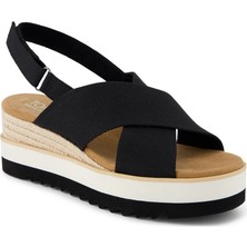 Kadın Sandalet 10021151 10021152 Toms Diana Crossover Heavy Canvas