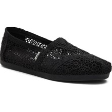 Kadın Espadril / Keten 10016241 10016254 10021935 Toms Alpargata Classic Moroccan Crochet