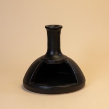 Seramik Tütsü Şöminesi Siyah