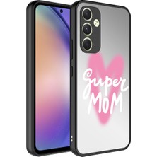 Galaxy A54 Kılıf Aynalı Desenli Kamera Korumalı Parlak  Mirror Kapak