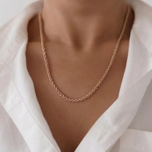 3 mm Halat Altın Zincir