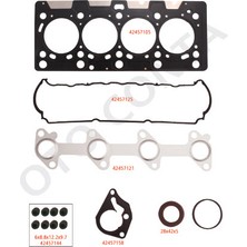 OTOCONTA Oto Conta Motor Takım Contası Kng-Clıo-Mgn Iı-Logan 1.5 Dci K9K Teflon Keçeli Subap Lastikli Skc Li