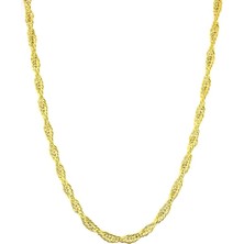 45 cm 4 mm Kordon Altın Zincir