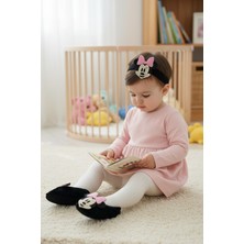Ceyda Babet Ceyda Shoes Süslü Kadife Ev,hac, Umre Babeti, Hediye, Günlük Babet,tüylü Babet, Panduf, Patik, Gösteri Pisi Pisi Ponpon