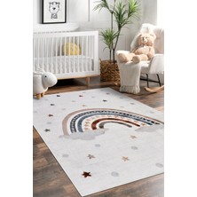 Dekozer Bolero Çocuk Halısı | Eğlenceli Desenler, Dokuma Tabanlı, Tozumaz ve Kolay Temizlik