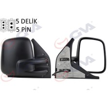 Dış Dikiz Aynası Sağ Transporter T4 96 Elektrikli Isıtmalı Konveks VM-186EHR