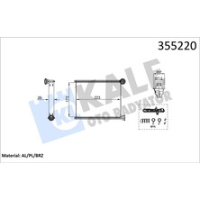 Kalorifer Radyatörü Peugeot 508 2011