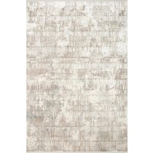 Hoom Rugs Franko Fs 36 Cream Beige viskon & Akrilik Yüksek Dokulu Modern Salon Halısı
