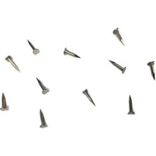 Klips, Menteşe, Ayağı Çivisi 7mm Çelik - Nikel 10GR