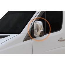 Mercedes Sprinter W906 (2006-2018) Krom Ayna Kapağı 2 Parça – Paslanmaz Çelik