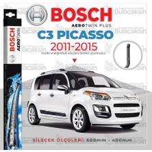 Bosch Aerotwin Muz Silecek Takımı C3 Picasso 2011-2015 ile Uyumlu