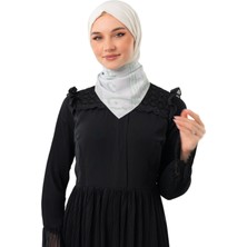 Zaytoon Fular Filistin Gazetesi Baskılı Dijital Tasarım Unisex Yeşil 45x45 cm