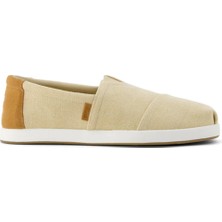 Erkek Espadril / Keten 10021898 10021895 Toms Alp Fwd Almond Herringbone Canvas