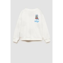 Erkek Çocuk Baskılı 3 Iplik Kumaş Pamuklu Sweatshirt