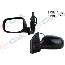 Dış Dikiz Aynası Sol Corolla 08 Elektrikli Isıtmalı Astarlı Konveks 5 Fiş VM-6263NEHPL