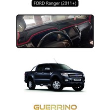 Ford Ranger (2011+) ;torpido Koruma Halısı Siyah Kenar