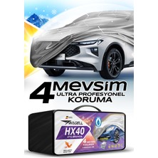  Renault Clio 3 Hatchback 2005-2011 Uyumlu HX40 Araba Brandası - Oto Çadır Örtü