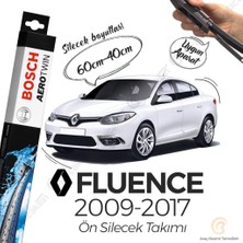 Bosch Aerotwin Muz Silecek Takımı Renault Fluence 2010-2017 ile Uyumlu