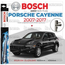 Bosch Aerotwin Muz Silecek Takımı Porsche Cayenne 2007-2017 ile Uyumlu