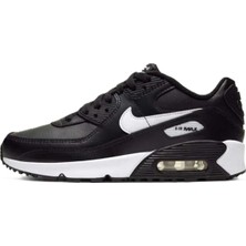 Nike Air Max 90 Leather Unisex Sneaker Hakiki Deri Günlük Ayakkabı Siyah