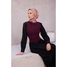 Çiçek Desen Ipek Twill Eşarp 4219D01 34