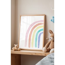 Çocuk Odası, Bebek Odası Ahşap Çerçeveli Poster, Tablo NO:108