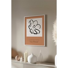 Bohemian Serisi Beyaz Çerçeveli Poster, Tablo NO:125