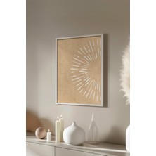 Bohemian Serisi Beyaz Çerçeveli Poster, Tablo No:8